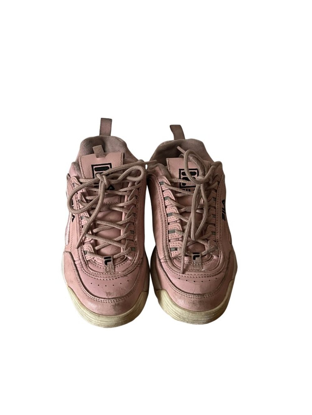 Pink Fila Disruptor for Women size 7